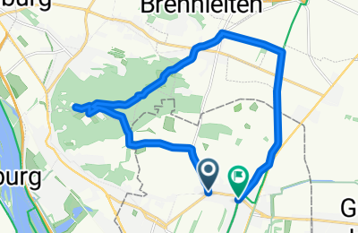 Route in der Bikemap App öffnen