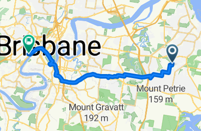 Route in der Bikemap App öffnen