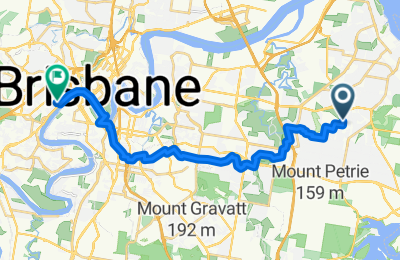 Route in der Bikemap App öffnen