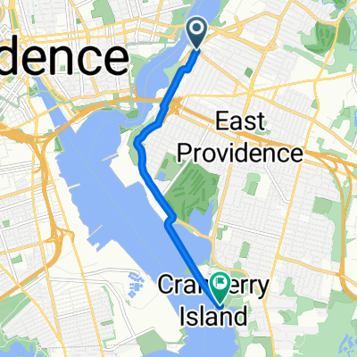 292–298 N Brow St, East Providence to E Bay Bike Path, East Providence