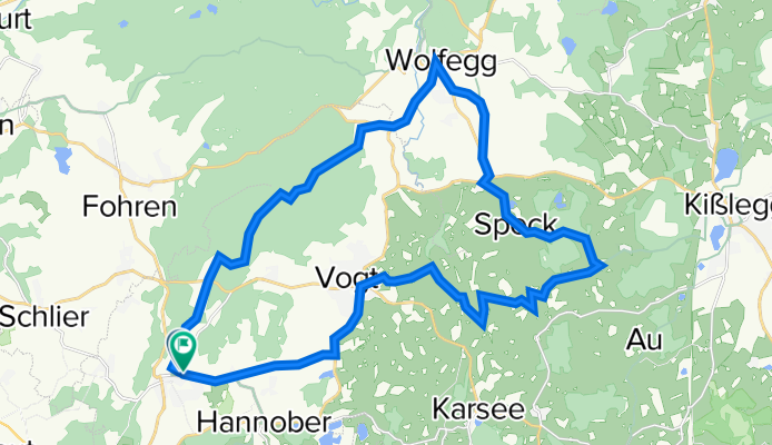 Waldburg - Wolfegg - Vogt -  Runde