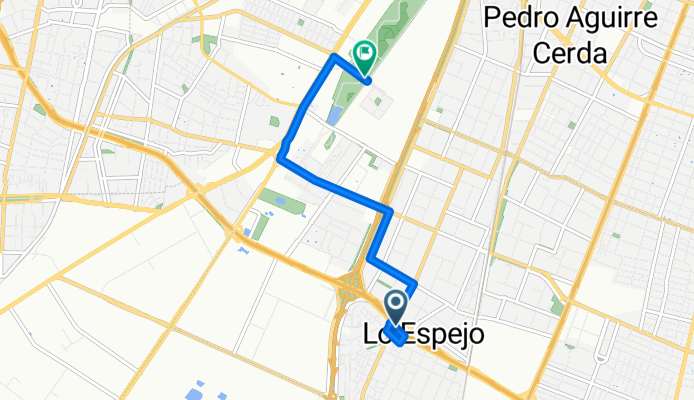 De Avenida Américo Vespucio 3438, Lo Espejo a Avenida Bicentenario, Los Cerrillos