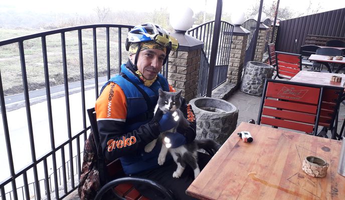 Photo 2 of the Bikemap route "Харьков Хорошево Бабаи Бавария Харьков"