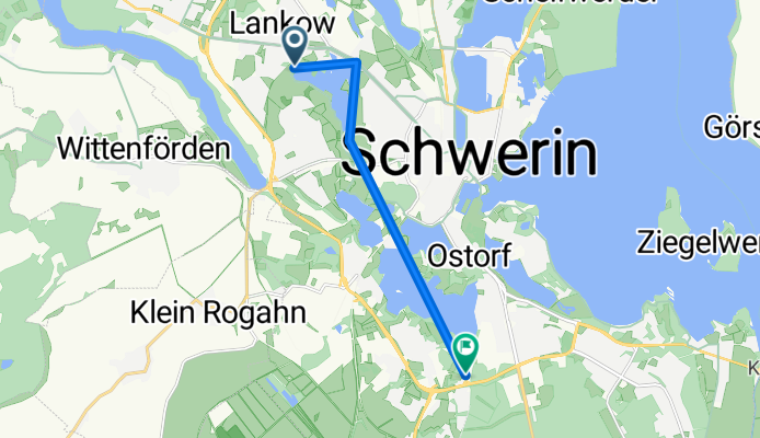 Neumühler Weg, Schwerin nach Hagenower Chaussee 3B, Schwerin