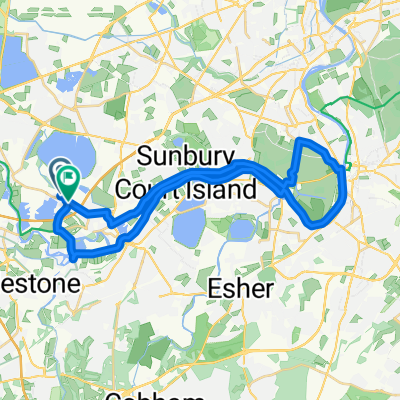 27–41 Squire's Road, Shepperton to 9 Sheep Walk, Shepperton