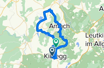Route in der Bikemap App öffnen