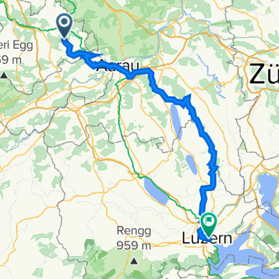 Tecknau  Luzern Waldvariante