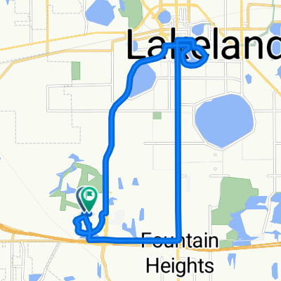 1530 Village Center Dr, Lakeland to 1516 Village Center Dr, Lakeland