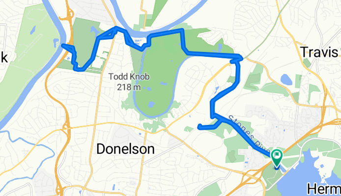 Stone River Greenway Out &amp; Back
