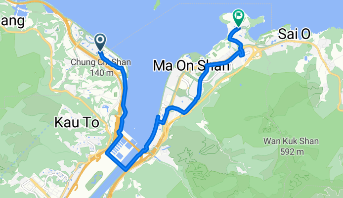 科技大道西 17號 to 雲海; 耀沙路