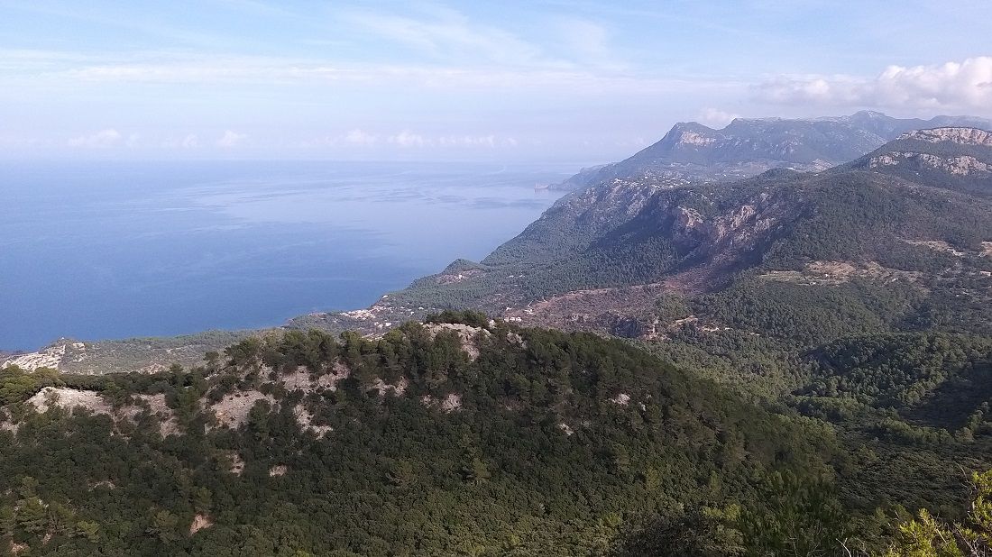 Mallorca a peu: moletó de sa Granja des del camí des Correu