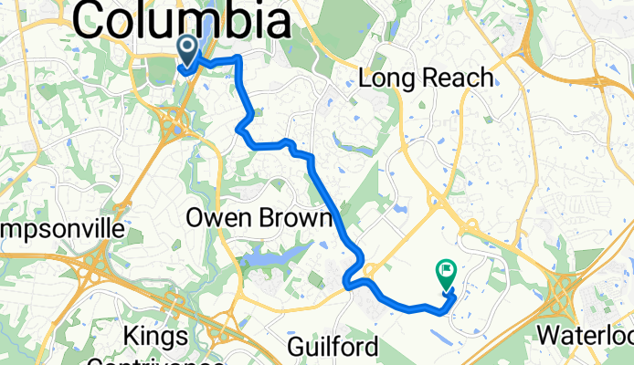 Swift Stream Place 10410, Columbia to Columbia Gateway Drive 7121