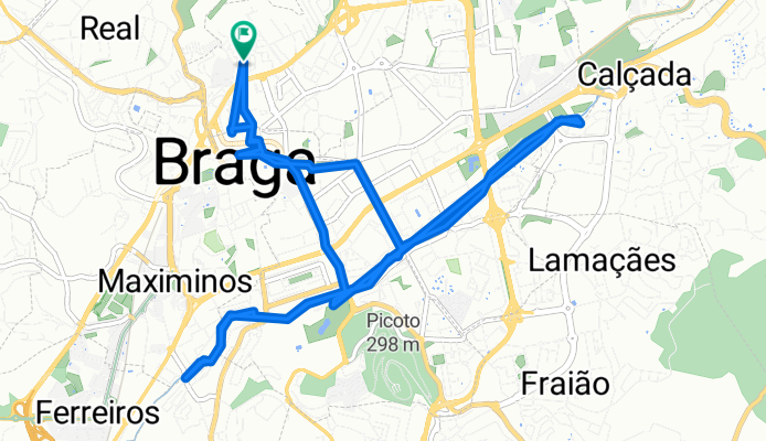 De Rua Doutor Francisco de Noronha 12, Braga a Rua Doutor Francisco de Noronha 12, Braga