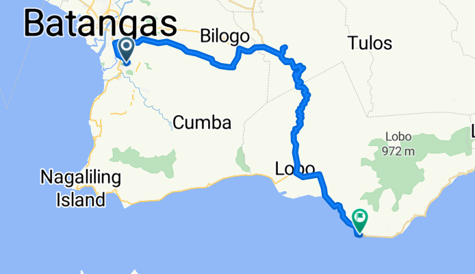 Philippines, Batangas to Lobo-Malabrigo-Laiya Road