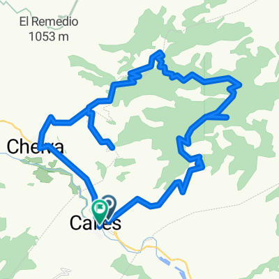 Peña Cortada - Calles - Chelva