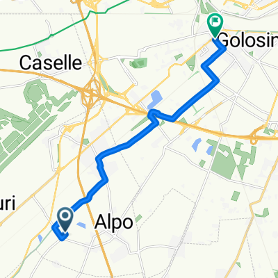 Percorso per Via Don Enrico Girardi 10, Verona