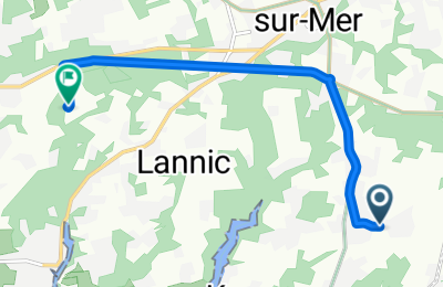 Route in der Bikemap App öffnen