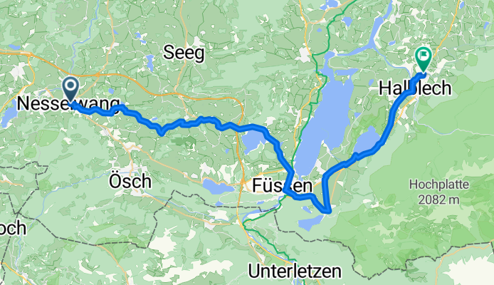 2. Nesselwang--Trauchgau 40Km
