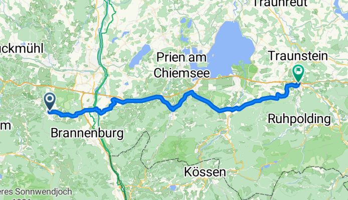 6. Bad Feilnbach -- Siegsdorf 60 Km
