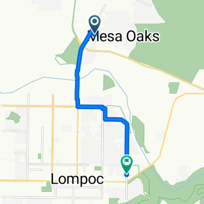 724 Tamarisk Dr, Lompoc to 205 N Seventh St, Lompoc