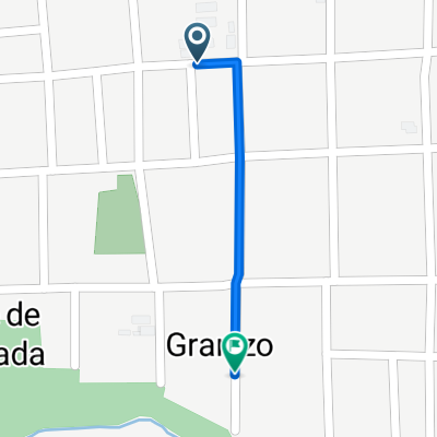De Calle Campo de Aterrizaje, Granada a Avenida Salvador Alliende, Granada