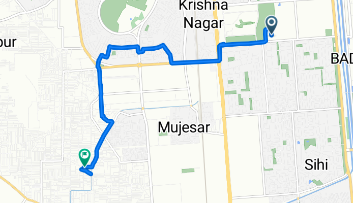 Unnamed Road, Faridabad to Faridabad