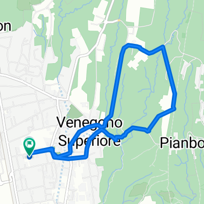 Da Via Cervino 19, Venegono Superiore a Via Cervino 19, Venegono Superiore