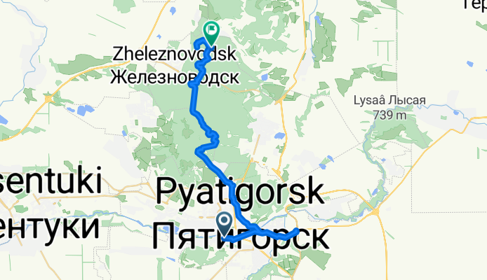 Пятигорск - Развалка