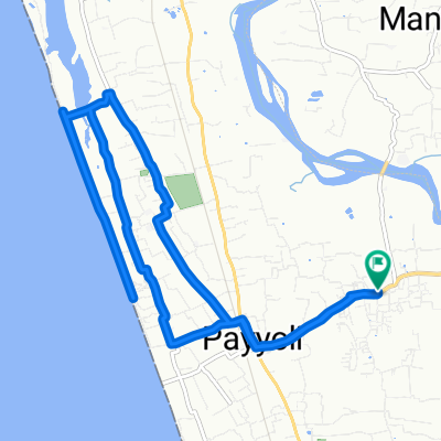 Payyoli - Perambra Road, Kizhur to Payyoli - Perambra Road, Kizhur