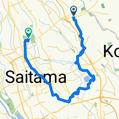 １丁目 ７, さいたま市 to ２丁目, さいたま市