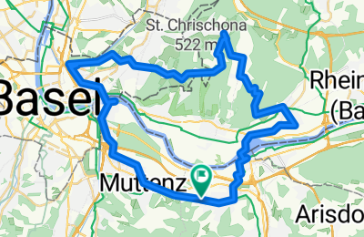Route in der Bikemap App öffnen