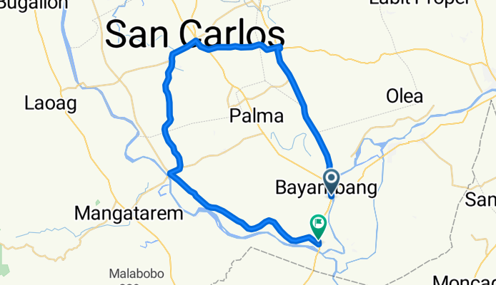 Quezon Boulevard 78, Bayambang to Camiling - Bayambang Road