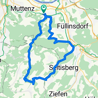Pratteln-Gempen-Lupsingen-Liestal-Frenkendorftour