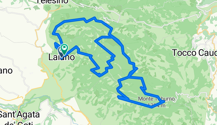 Monte Taburno partenza da Laiano