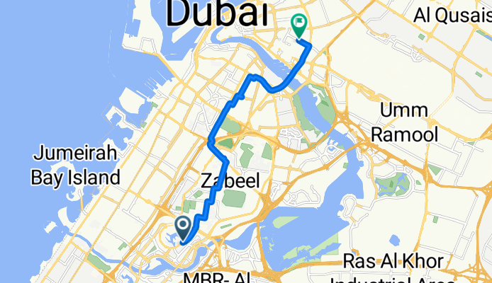 Mezza House Dubai Ride