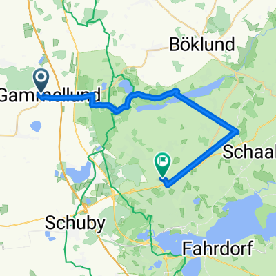 An de Diek 8, Bollingstedt nach Haferteich 5, Schleswig