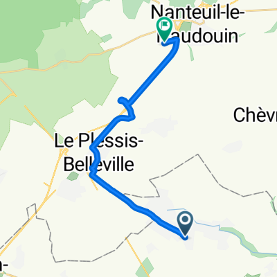 De 17ter Rue de Saint-Antoine, Saint-Pathus à Rue de la Demi-Lune, Nanteuil-le-Haudouin