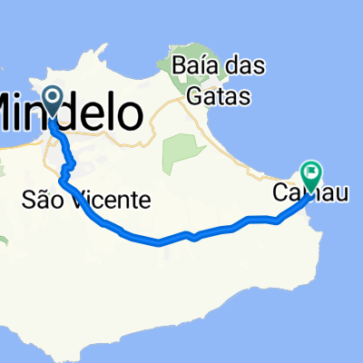 De Rua Unidade Africana 27, Mindelo a Cabo Verde, Calhau