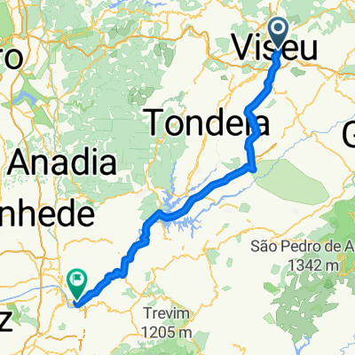 Viseu - Caregal do Sal - Penacova - Coimbra CLONED FROM ROUTE 404929