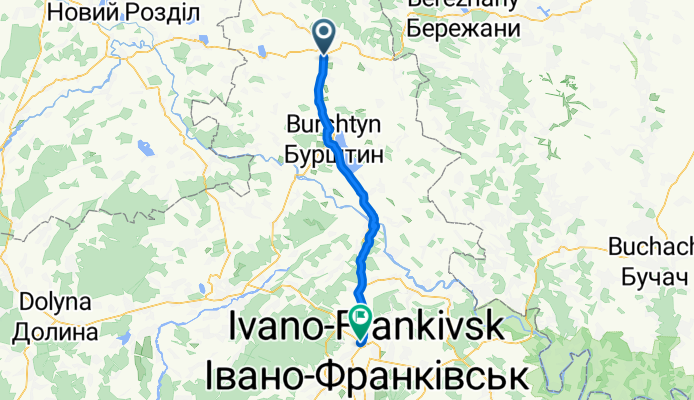 Рогатин - Івано-Франківськ