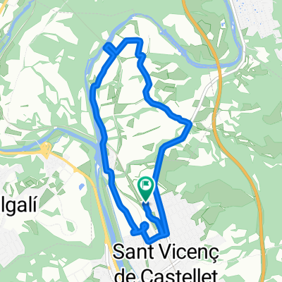 De Carrer de València 8, Sant Vicenç de Castellet a Carrer de València 8, Sant Vicenç de Castellet