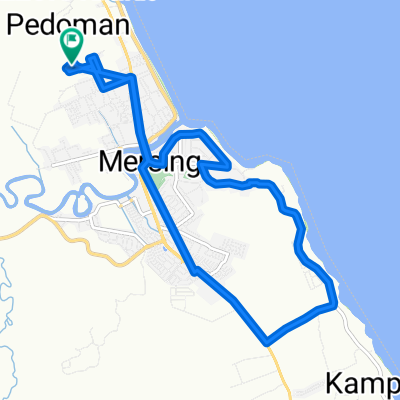 Jalan Parit Tadahan 1217, Mersing to Jalan Parit Tadahan 1217, Mersing