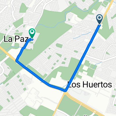 De Carretera a San Mateo 318, Juárez a Calle Piel Canela 103e, Juárez