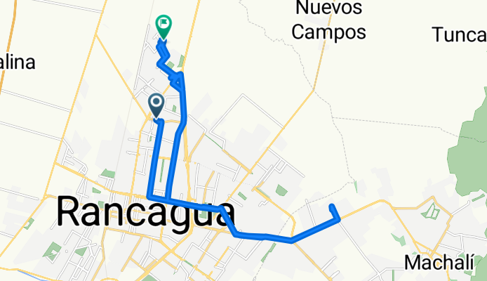 De Caburgua 1638, Rancagua a Pasaje Benjamin Subercaseaux 1504, Rancagua