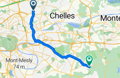 Route in der Bikemap App öffnen