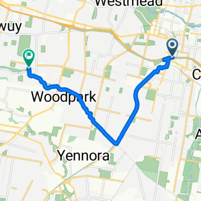 Western Motorway, Granville to Greystanes