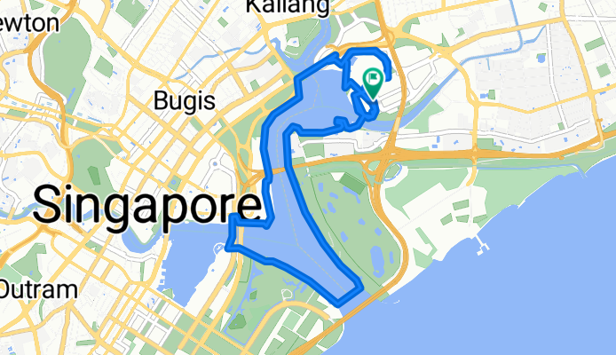 Marina Bay - Kallang morning ride!