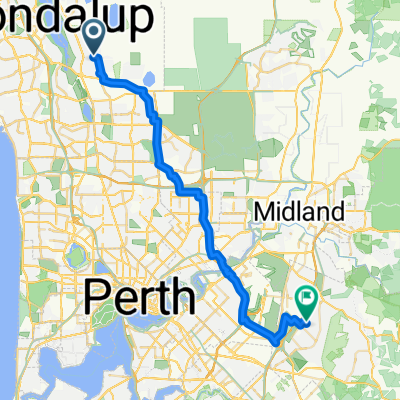 hocking to forrestfield