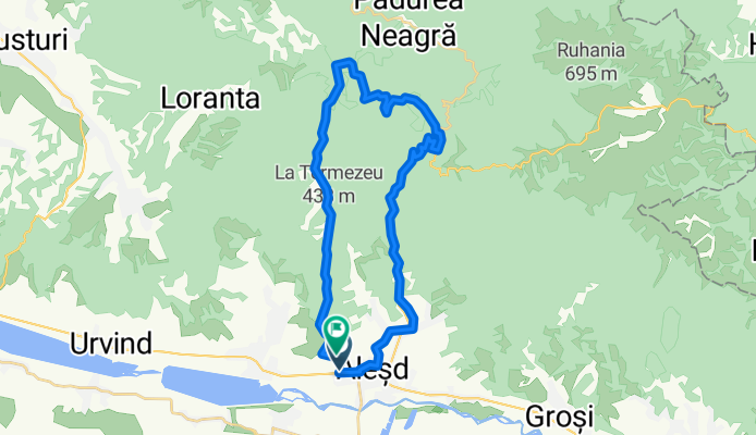 Bucla  Alesd-Poiana Florilor-Alesd