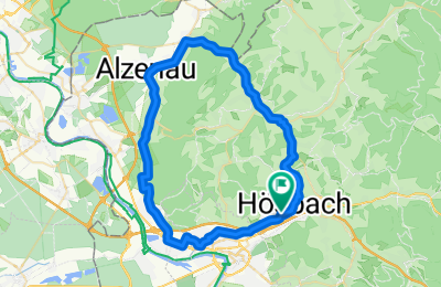 Route in der Bikemap App öffnen